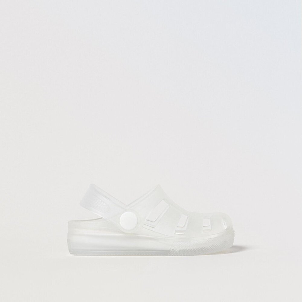 Zara Kids BABY/ CAGE SANDALS WITH CHUNKY SOLE Crystal